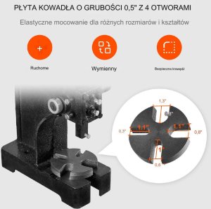 Vevor PRASA MECHANICZNA RĘCZNA 0,5 T 6