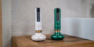 Masażer Humanas Elektryczna Bańka Chińska Masażer Antycellulitowy Rozgrzewający 3w1 SPA 12