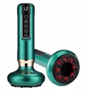 Masażer Humanas Elektryczna Bańka Chińska Masażer Antycellulitowy Rozgrzewający 3w1 SPA 6