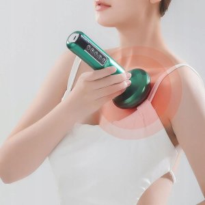 Masażer Humanas Elektryczna Bańka Chińska Masażer Antycellulitowy Rozgrzewający 3w1 SPA 8