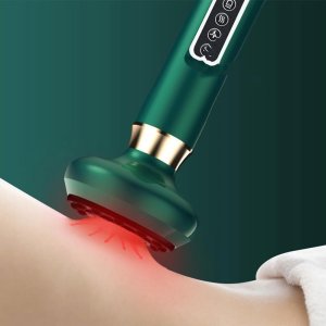 Masażer Humanas Elektryczna Bańka Chińska Masażer Antycellulitowy Rozgrzewający 3w1 SPA 9