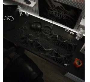 Humans+Robots Podkładka pod mysz Humans+Robots 13C Pulsating Isobars 90 x 40cm Czarna 6