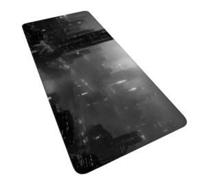Humans+Robots Podkładka pod mysz Humans+Robots 4F Dark City 90 x 40cm Czarna Gamingowa 5