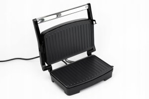 GRILL ELEKTRYCZNY ROZKŁADANY OPIEKACZ PANINI TOSTER HUSLOG - 17134699434 3
