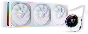 Chłodzenie wodne Jonsbo TH-360 AiO chłodzenie wodne, ARGB, wyświetlacz segmentowy - 360mm, white 2