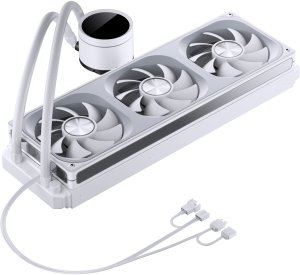Chłodzenie wodne Jonsbo TH-360 AiO chłodzenie wodne, ARGB, wyświetlacz segmentowy - 360mm, white 4