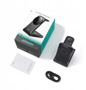 Ładowarka Joyroom JOYROOM ŁADOWARKA INDUKCYJNA MAGSAFE 3w1 DO TELEFONU SŁUCHAWEK ZEGARKA 3