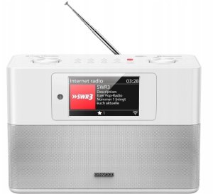 Radio Kenwood Radioodbiornik Kenwood CR-ST200S-W Radio FM DAB+ Internetowe WiFi Bluetooth 2