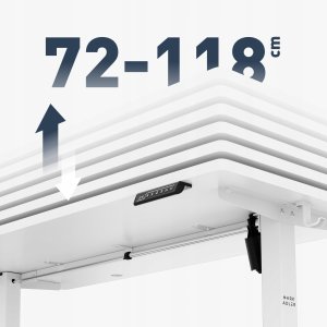 Biurko Mark Adler Leader 7.3 Białe 140 cm x 70 cm 15