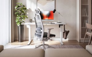 Biurko Mark Adler Leader 7.3 Białe 140 cm x 70 cm 2