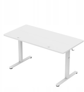 Biurko Mark Adler Leader 7.3 Białe 140 cm x 70 cm 4