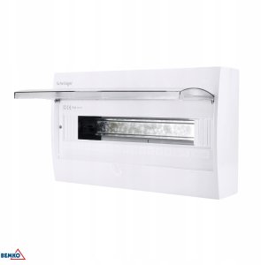 Schelinger Rozdzielnica natynkowa IP40 ZACISKI 18N+18PE 1x18P 3