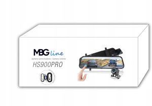 Wideorejestrator Mbg Line Kamera Rejestrator lusterko 2K+FHD HS900PRO SONY Wideorejestrator Jazdy 6