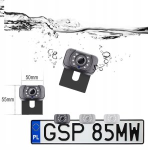 Mbg Line Bezprzewodowy Zestaw Cofania Parkowania Kamera WIFI HD Monitor Szeroki Kąt 3