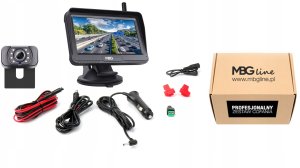 Mbg Line Bezprzewodowy Zestaw Cofania Parkowania Kamera WIFI HD Monitor Szeroki Kąt 9