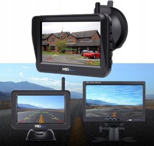 Mbg Line Bezprzewodowy Zestaw Cofania Parkowania Kamera WIFI HD Monitor Szeroki Kąt 10