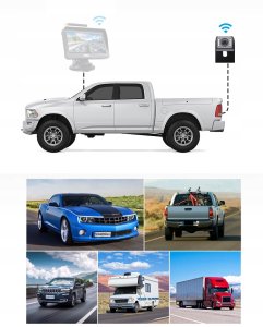 Mbg Line Bezprzewodowa Kamera Cofania HD do Zestawu MBG line D-435 5