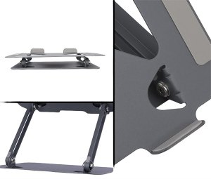 Media-Tech Podstawka pod laptopa 10-17" MT2661 ANTYPOŚLIZGOWA Z REGULACJĄ MEDIA-TECH 13