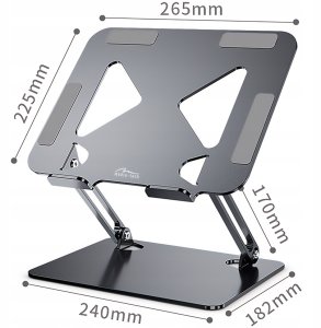 Media-Tech Podstawka pod laptopa 10-17" MT2661 ANTYPOŚLIZGOWA Z REGULACJĄ MEDIA-TECH 7