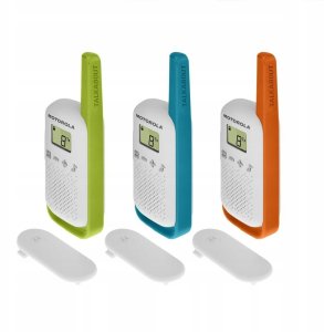 Telefon stacjonarny Motorola MOTOROLA KRÓTKOFALÓWKI TLKR T42 4 KM 3szt TRIPLE 11