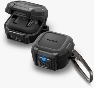 Spigen Etui Lock Fit do Samsung Galaxy Buds4 / Buds4 Pro czarny 2