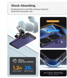 Spigen Etui Spigen Tough Armor MagSafe do       Samsung Galaxy S26 fioletowy 8