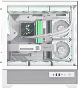 Obudowa GameMax GameMax VISTA 2 AW Midi Tower Biały 7