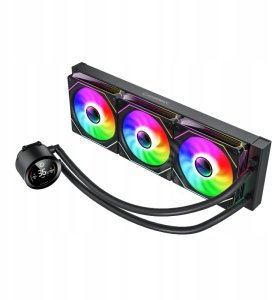 Chłodzenie wodne GameMax GameMax ICEBURG 360 DIGITAL BK system chłodzenia komputerów Procesor Chłodnica cieczy all-in-one 12 cm Czarny 1 szt. 2