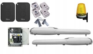 Nice Zestaw NICE WINGO 2024 24V do bramy dwuskrzydłowej (bez fotokomórek) 5