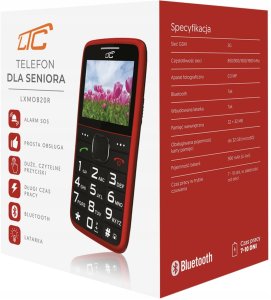 Telefon komórkowy TELEFON DLA SENIORA GŁOŚNY SOS DUŻE KLAWISZE 6