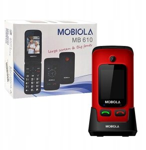 Telefon komórkowy TELEFON DLA SENIORA BABCI DZIADKA DUŻE KLAWISZE GŁOŚNY SOLIDNY SOS Z KLAPKĄ 6