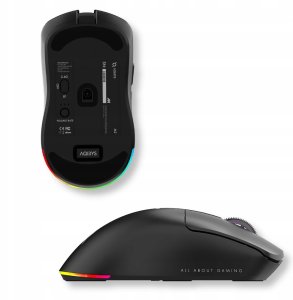 Mysz AQIRYS AQIRYS Myszka Dual Mode: Wirelles&BT+Wired M2 black 9