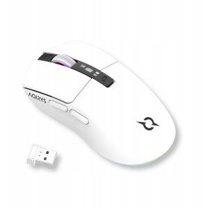 Mysz AQIRYS AQIRYS Myszka Dual Mode: Wirelles&BT+Wired M2 white 9