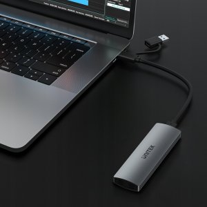 Kieszeń KIESZEŃ NA DYSK Unitek S1230A OBUDOWA DYSKU TWARDEGO M.2 NVMe / SATA 10Gbps 7