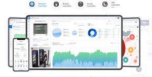 Zapora sieciowa Konsola Ubiquiti UDM-PRO UniFi 8x Gigabit 1x SFP+ 1x RJ45 1000Mb/s WAN 10