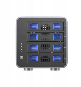 Macierz dyskowa Unitek Obudowa RAID do dysku SATA 2.5''/3.5'' 8 trybów 80TB USB-C 4