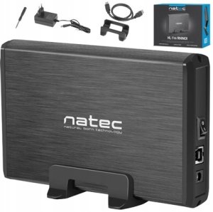 Kieszeń OBUDOWA KIESZEŃ NA DYSK HDD SATA 3.5'NATEC USB 3.0 7