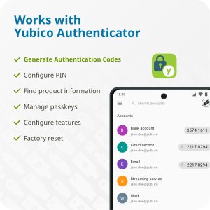 Klucz zabezpieczający bankowość U2F Yubico YubiKey 5C USB-C 15