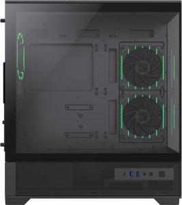 Obudowa GameMax Gamemax Case | VISTA 2 AB | Black | Midi Tower 2