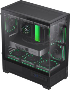 Obudowa GameMax Gamemax Case | VISTA 2 AB | Black | Midi Tower 3
