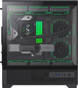 Obudowa GameMax Gamemax Case | VISTA 2 AB | Black | Midi Tower 7
