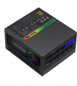Zasilacz GameMax Gamemax Power Supply, 80 PLUS, Gold | RGB 1050G | 1050 W 14