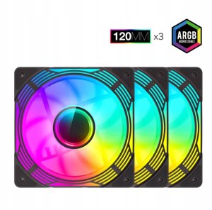 Wentylator GameMax Gamemax Case Fan | KF300R BK | Black 2