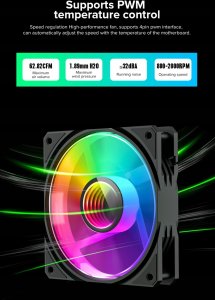 Chłodzenie wodne GameMax Gamemax CPU Liquid Cooler | ICEBURG 120 BK | Black | Intel, AMD 8