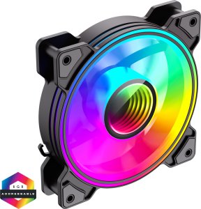 Wentylator GameMax Dual Ring Infinity BK 2