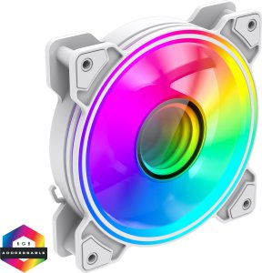 Wentylator GameMax Dual Ring Infinity WH 2