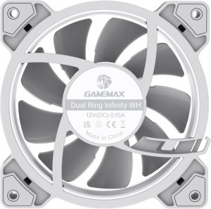 Wentylator GameMax Dual Ring Infinity WH 9