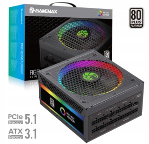 Zasilacz GameMax Gamemax Power Supply, 80 PLUS, Platinum | RGB PRO 1300P | 1300 W 8