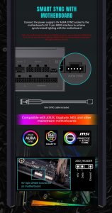 Zasilacz GameMax Gamemax Power Supply, 80 PLUS, Platinum | RGB PRO 1300P | 1300 W 9