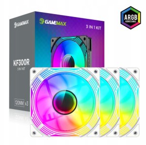 Wentylator GameMax Gamemax Case Fan | KF300R WH | White 2